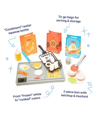 Melissa & Doug Water Wow Flip & Fry Play Set