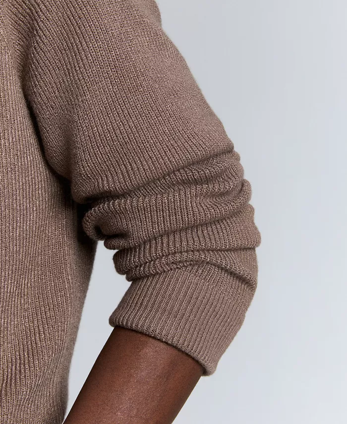 Men's Fold Over Turtleneck Sweater - thumbnail 6
