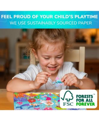 60 Pieces Jigsaw Puzzles for Kids Ages 4-6