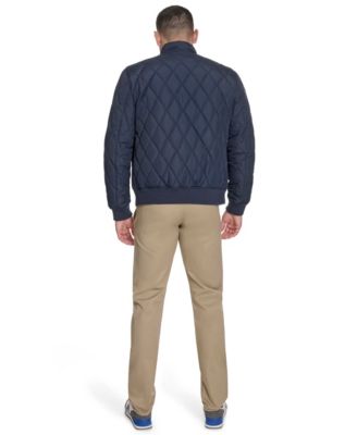 Men's Quilted Bomber Jacket