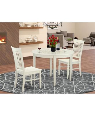 3 PC Table and chair set for 2-Dinette Table and 2 Kitchen Chairs