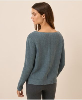 Women's Luxe Knit Boatneck Sweater