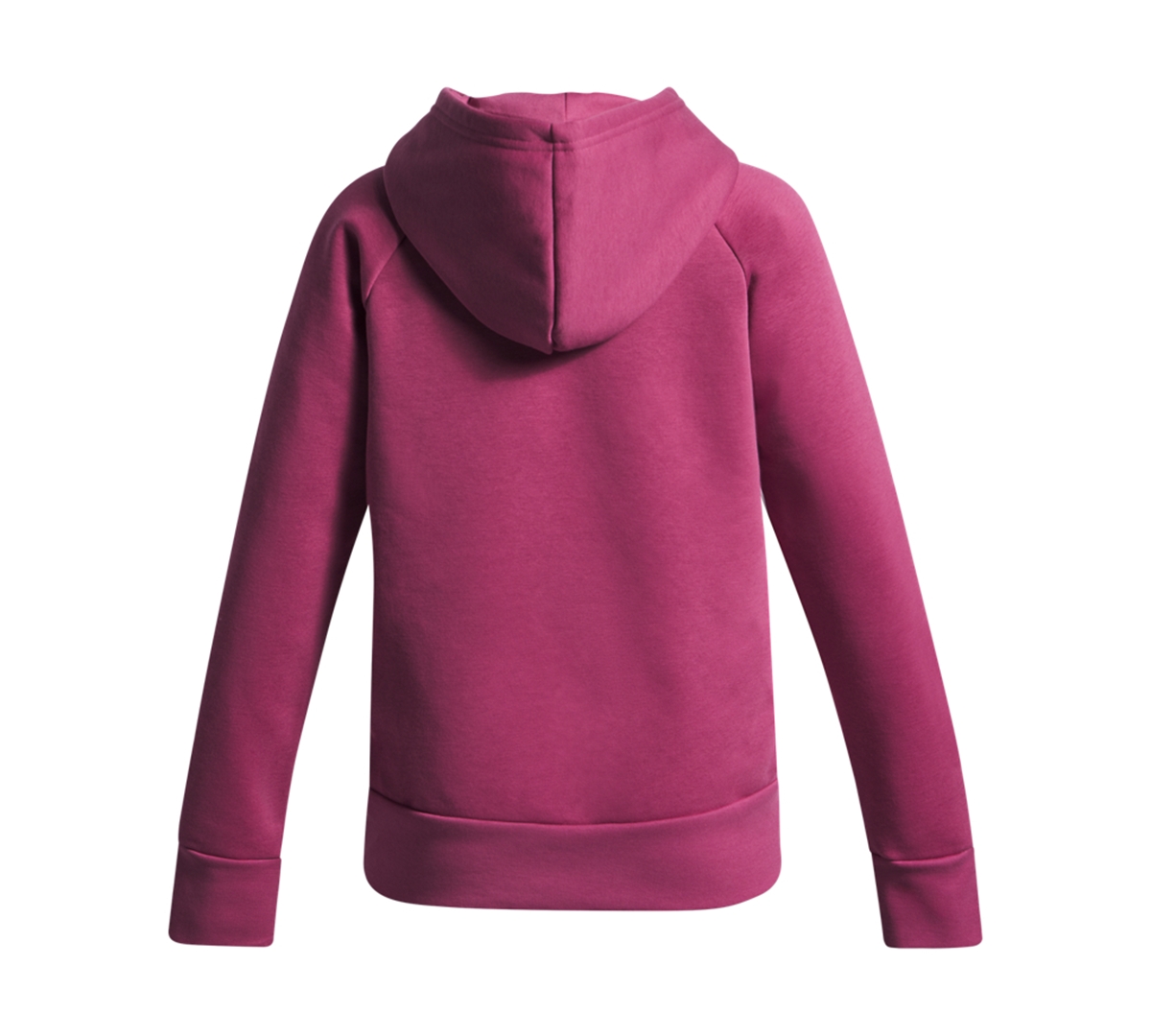 Under Armour Big Girls Rival Fleece Big Logo Print Fill Hoodie In Pink