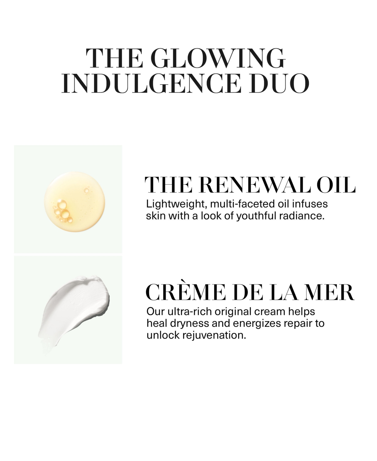 La Mer 2-pc. The Glowing Indulgence Duo Skin Care Set In Transparent