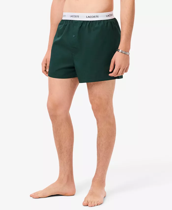 Men's 3-Pack Regular-Fit Woven Boxer Set - thumbnail 5