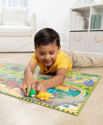 Melissa & Doug Dinosaur Chase Tracks Puzzle