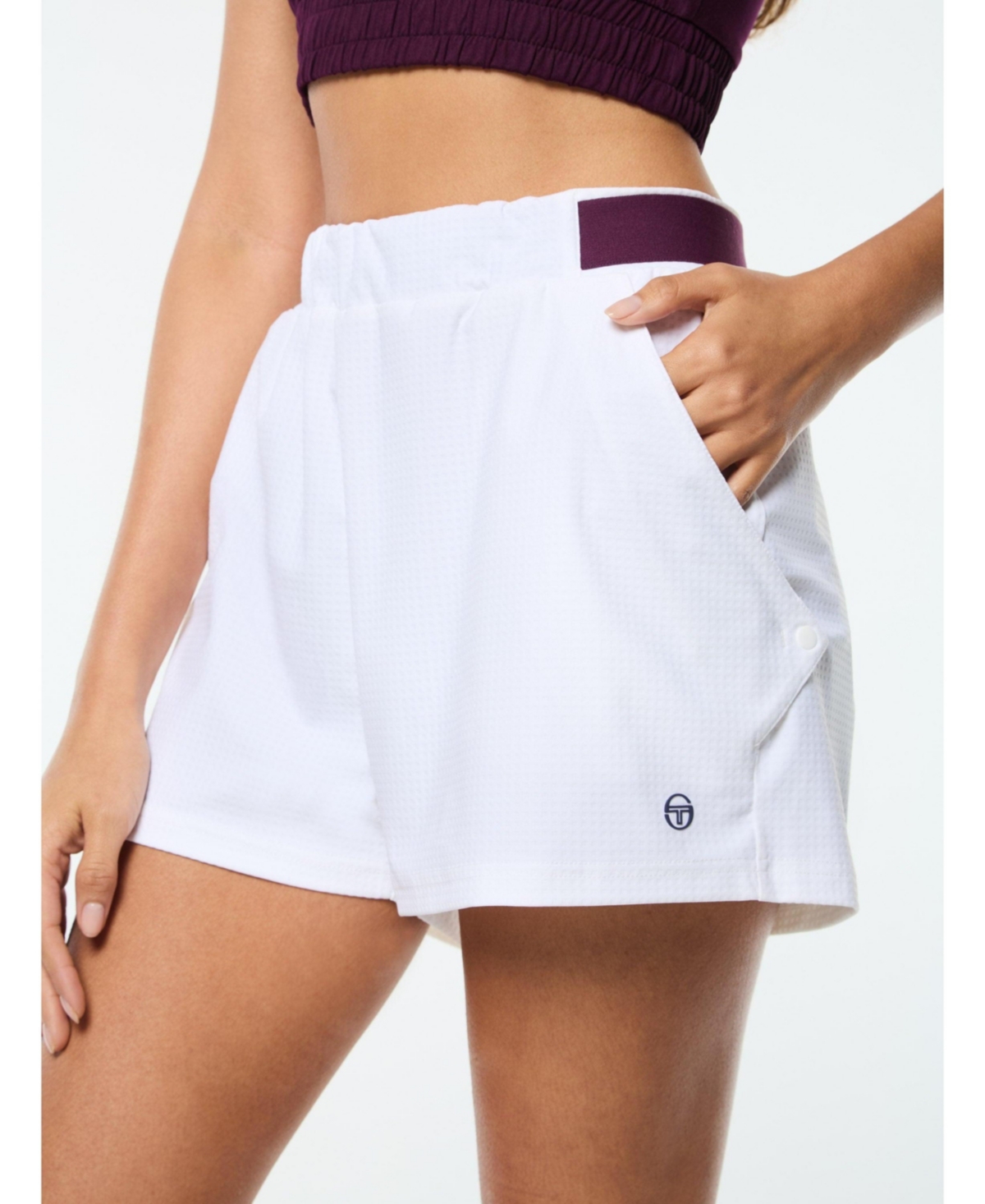 Sergio Tacchini Women's Eva-shorts In White
