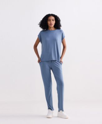 Women's Relaxed Tee in Blue
