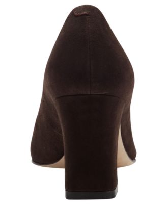 Women's Zala Pointy Toe Block Heel Pumps