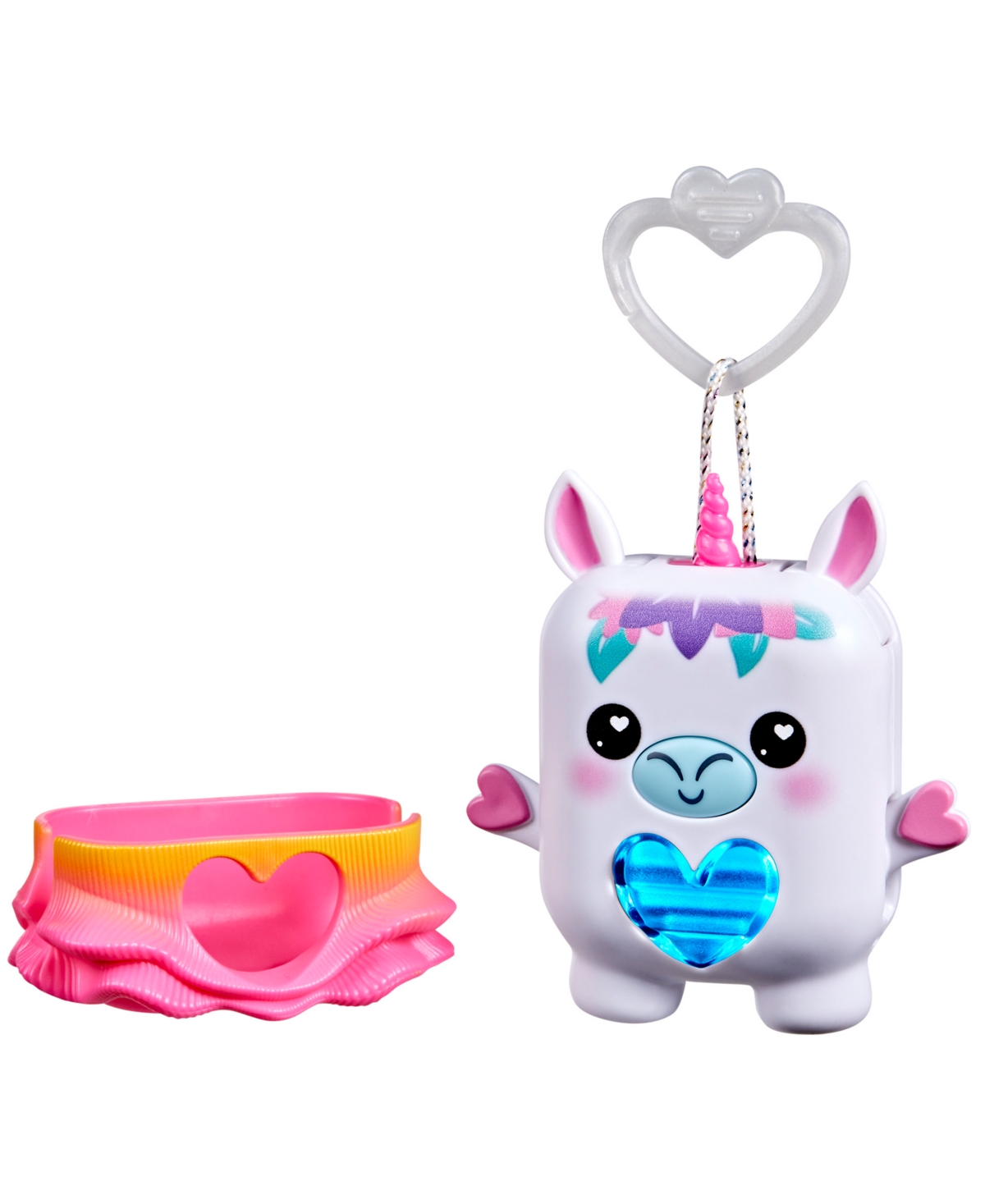 Nano-mals Hasbro Meadowmist The Unicorn Electronic Pet Toy In Transparent