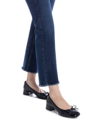 Women's Patent Leather Block Heel Pumps By XTI