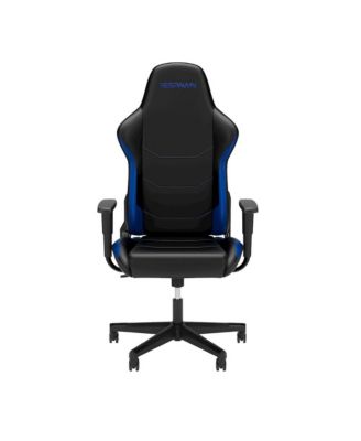 Racing Style High Back PC Computer Desk Office Chair - Blue