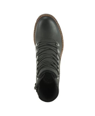 ROCKIES Hiking-Inspired Lace-Up Booties with Cushioned Insole