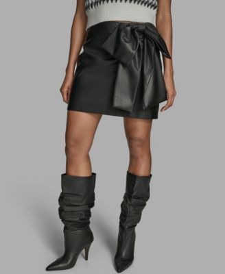 BCBG - Women's Bow Mini Skirt