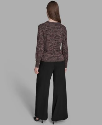 Women's Long Sleeve Cowl Neck Sweater