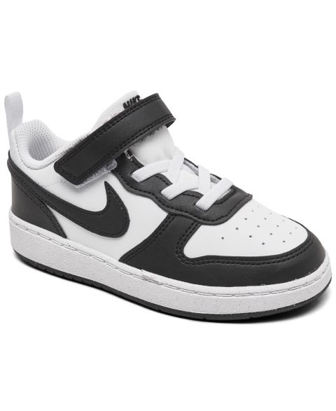 Детские кроссовки Nike Toddler Kids Court Borough Low Recraft Stay-Put Casual Sneakers from Finish Line