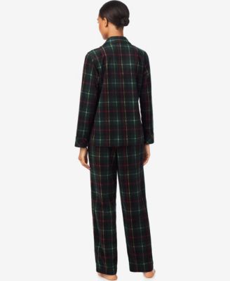 Women's Long Sleeves Notch Collar Pajama Set