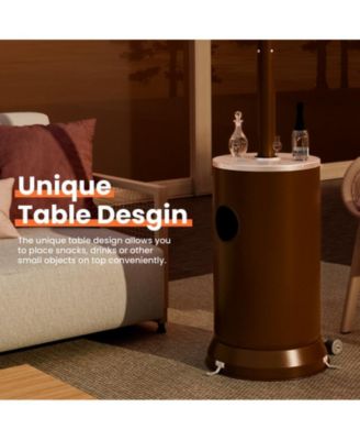 48000 BTU Stainless Steel Propane Standing Patio Heater