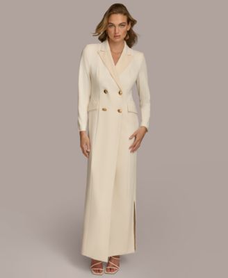 Donna Karan New York - Women's Long Sleeve Coat Dress