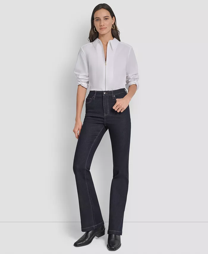 Women's High Rise Flare Jeans - thumbnail 5