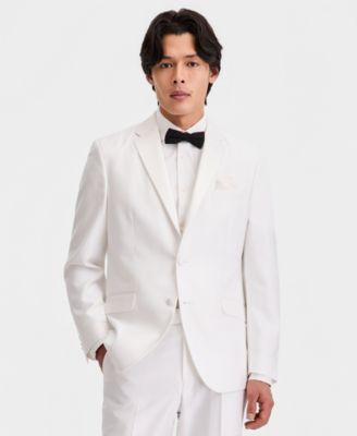 Men's Slim-Fit Satin Tuxedo Suit