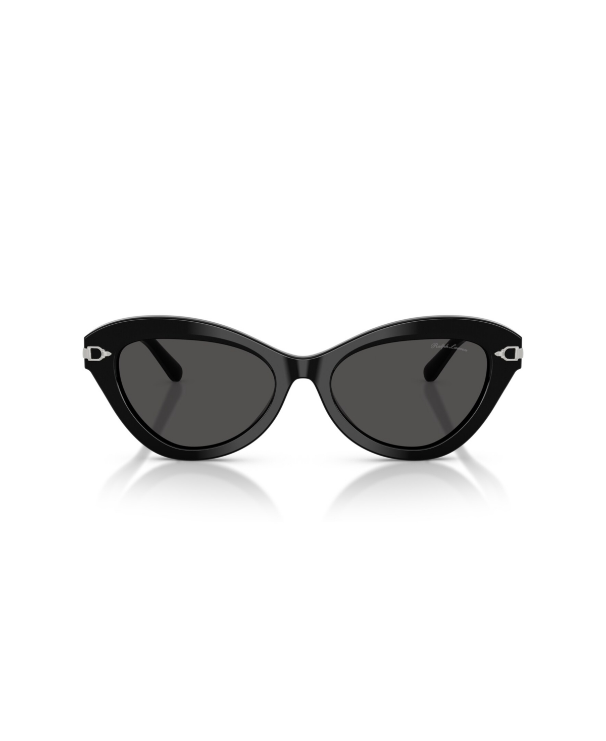 Ralph Lauren Stirrup Cat-eye Sunglasses In Black