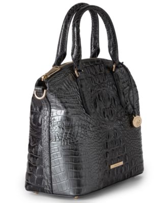 Duxbury Medium Leather Melbourne Satchel Bag