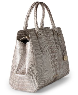 Finley Medium Leather Satchel Bag