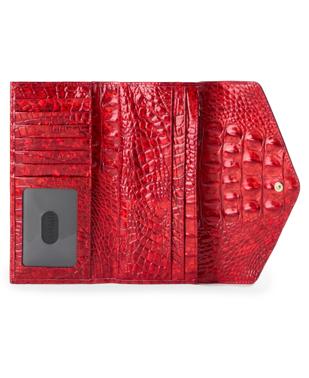 Brahmin Women's Veronica Melbourne Embossed Leather Wallet In Brown