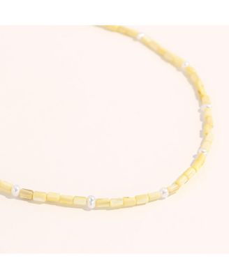Limited Lusia Necklace - Pastel Yellow