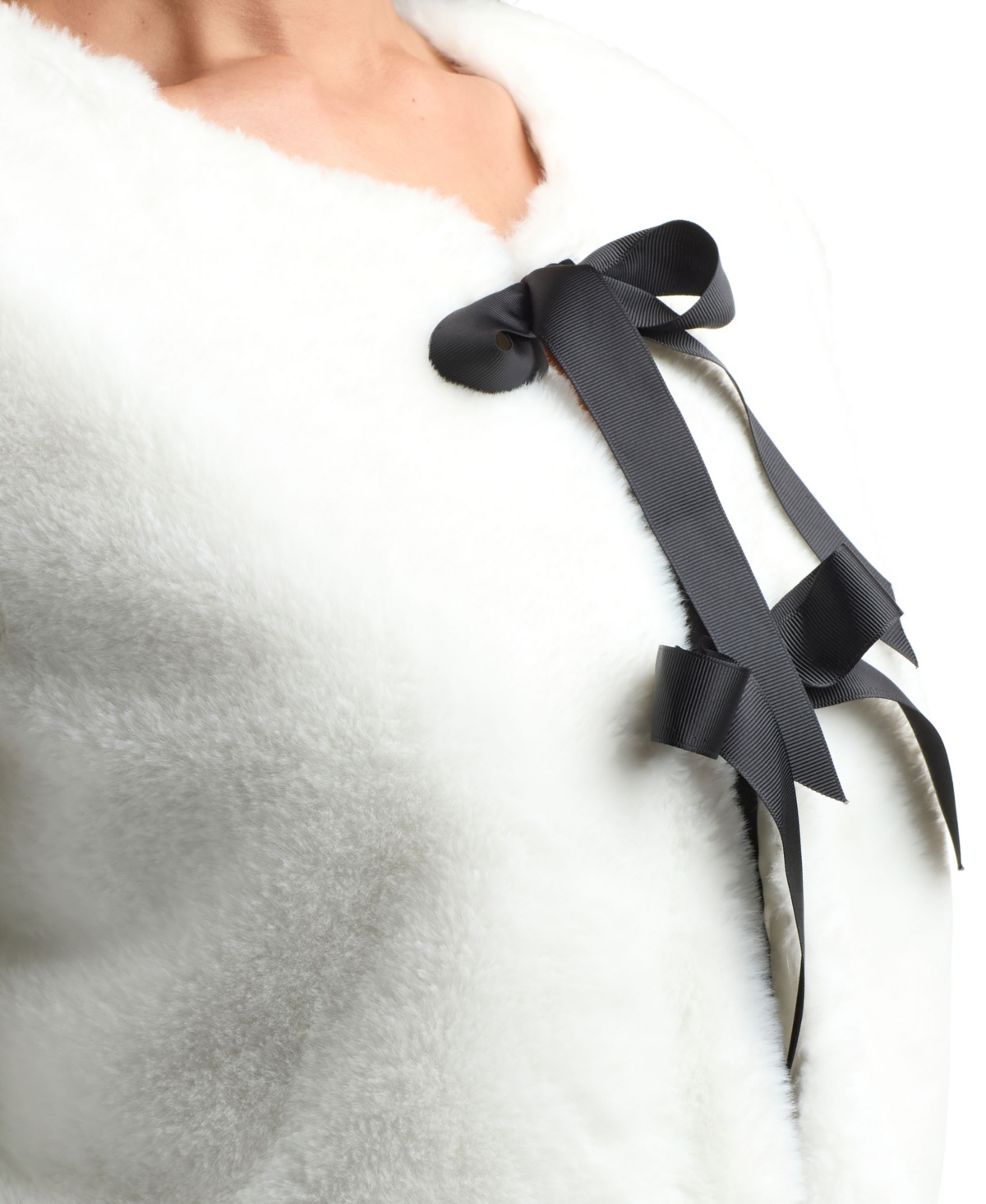 Bcx Women's 3/4-sleeve Shrug Sweater In White