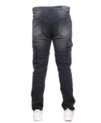 Men's Stretch Cargo Pocket Jeans