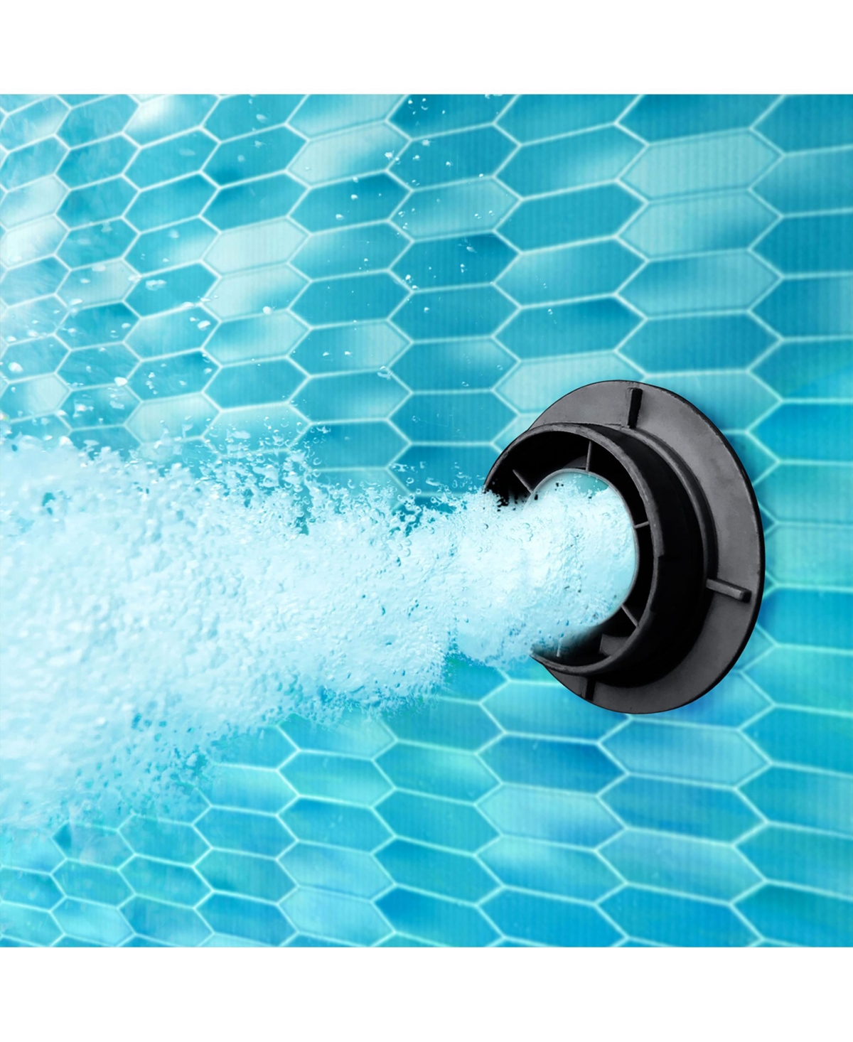 Funsicle 12' x 36" QuickSet Ring Top Above Ground Swimming Pool, Herringbone