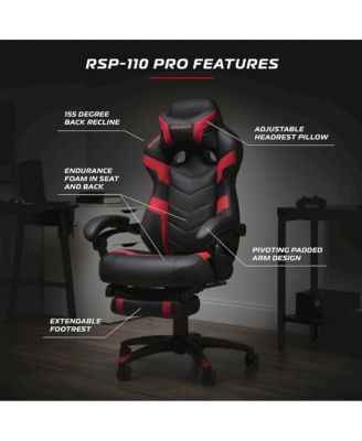 Gaming Chairs For Adults With Headrest Pillow