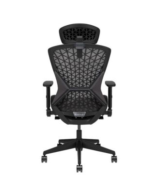 Ergonomic Mesh Office Gaming Chair - High Back - Stealth Black