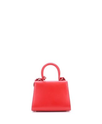 Mini Brillant Top Handle Bag Leather