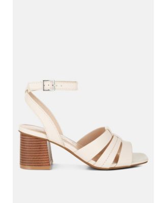 Womens Signora Pin Buckle Ankle Strap Sandals