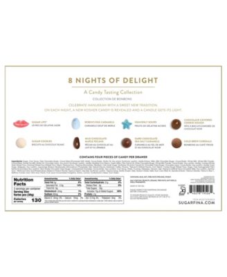Holiday Eight Nights of Delight Hanukkah Chocolate Set, 8 Piece
