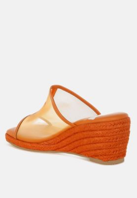 Womens Seraphine Breathable Mesh Slip-On Wedges