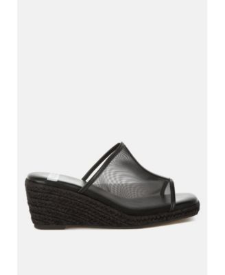 Womens Seraphine Breathable Mesh Slip-On Wedges