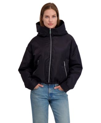 Women's Hooded Bomber Jacket