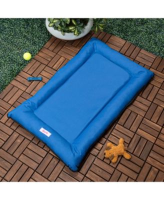 Archie Traditional Oxford Waterproof Indoor/Outdoor Hand-Washable Memory Foam Camping Pet Bed