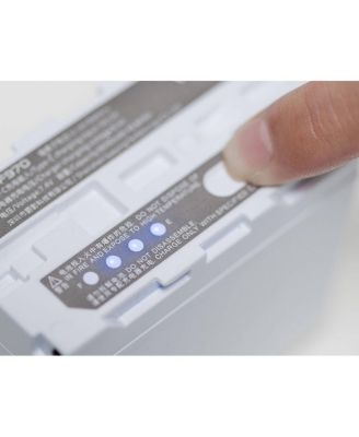 L-Series NP-F970 48.84Wh 7.4V 6600mAh Lithium-Ion Battery, White