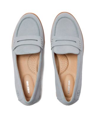 Women's Comfort Lug Sole Suede Loafers