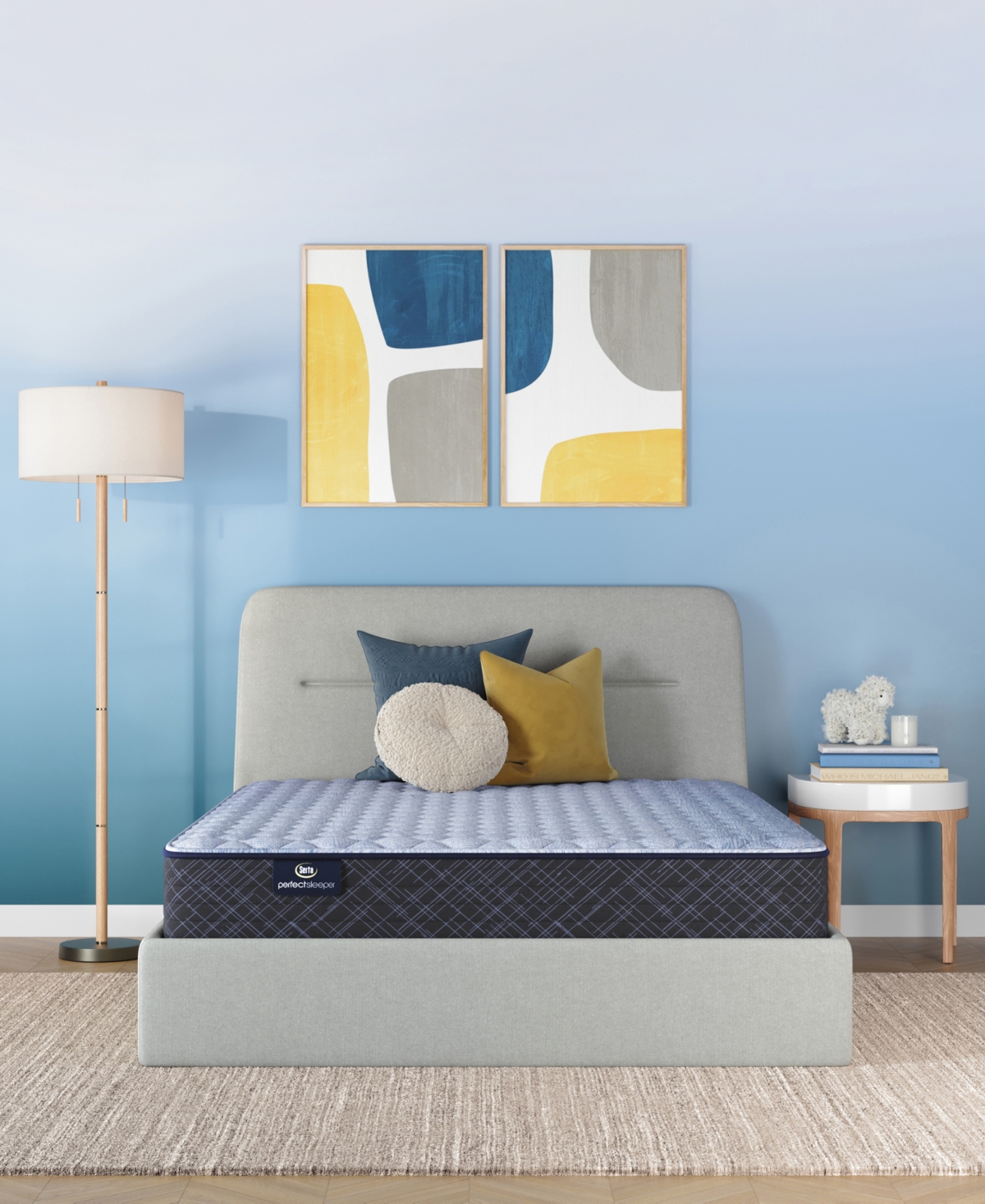 Serta Perfect Sleeper Cobra Lily 10.5" Firm Tight Top Mattress, Queen In Transparent