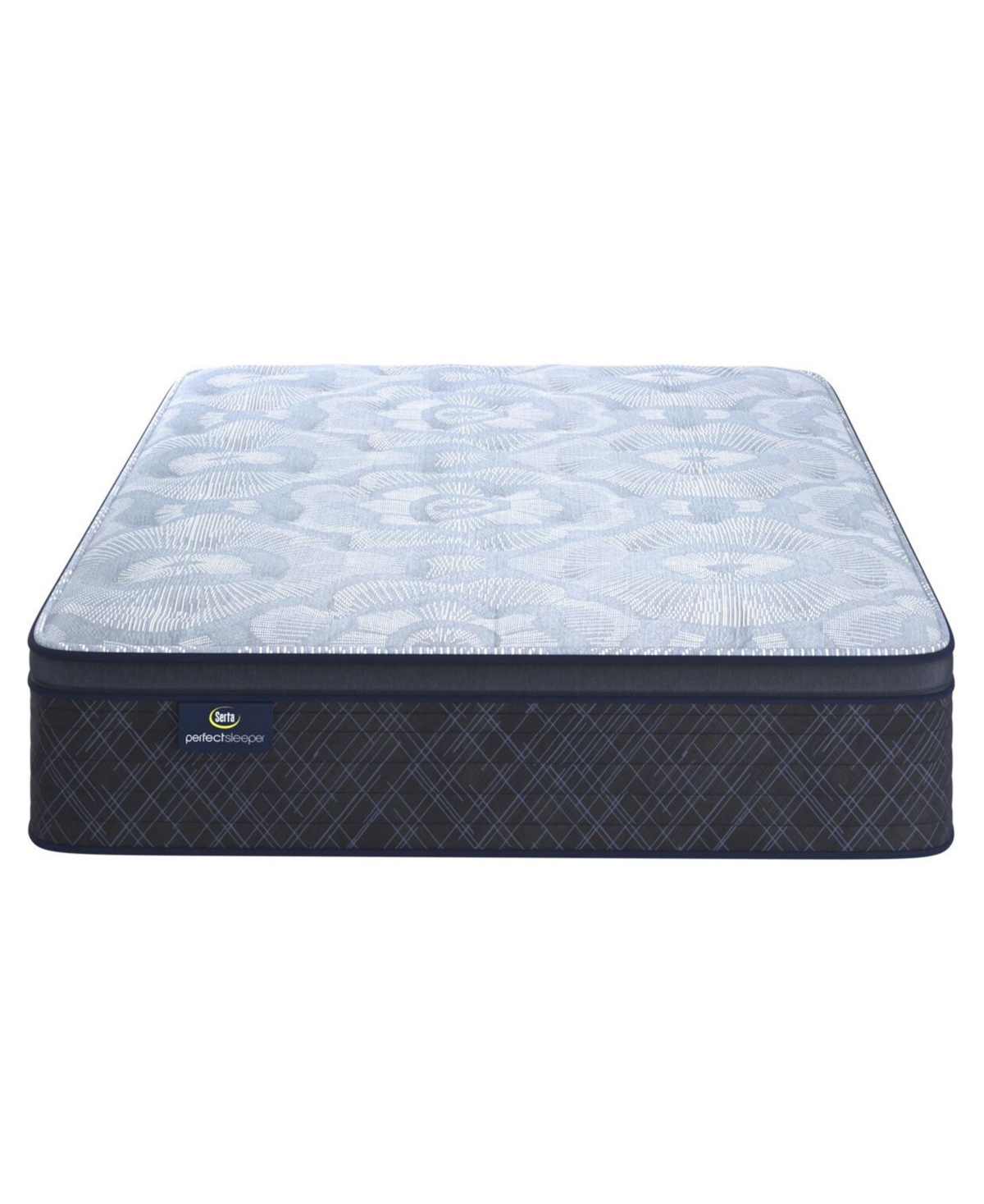 Serta Perfect Sleeper Lavender Falls 12 Firm Hybrid Tight Top Mattress Collection In Transparent