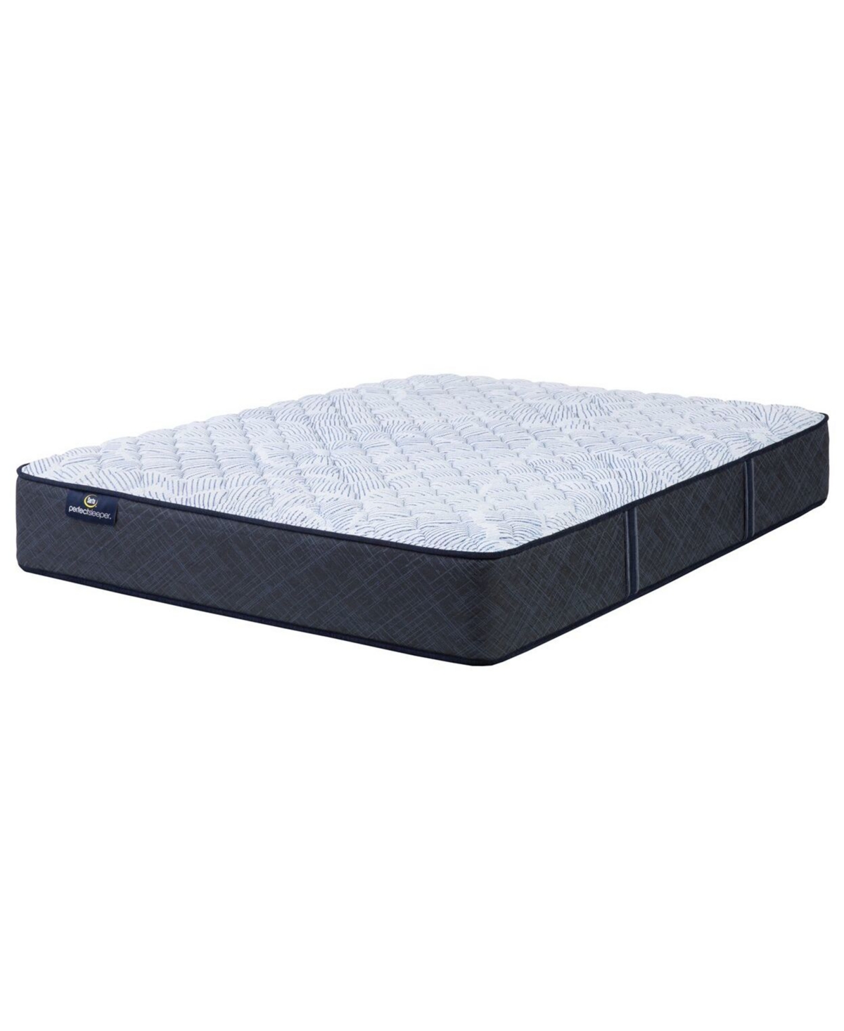 Serta Perfect Sleeper Iceland Poppy 12" Firm Tight Top Mattress Set, Twin In Transparent