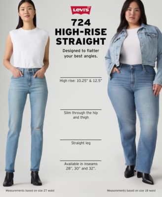 Women's 724 Straight-Leg Jeans in Short Length