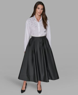 Women's Bubble Midi Skirt