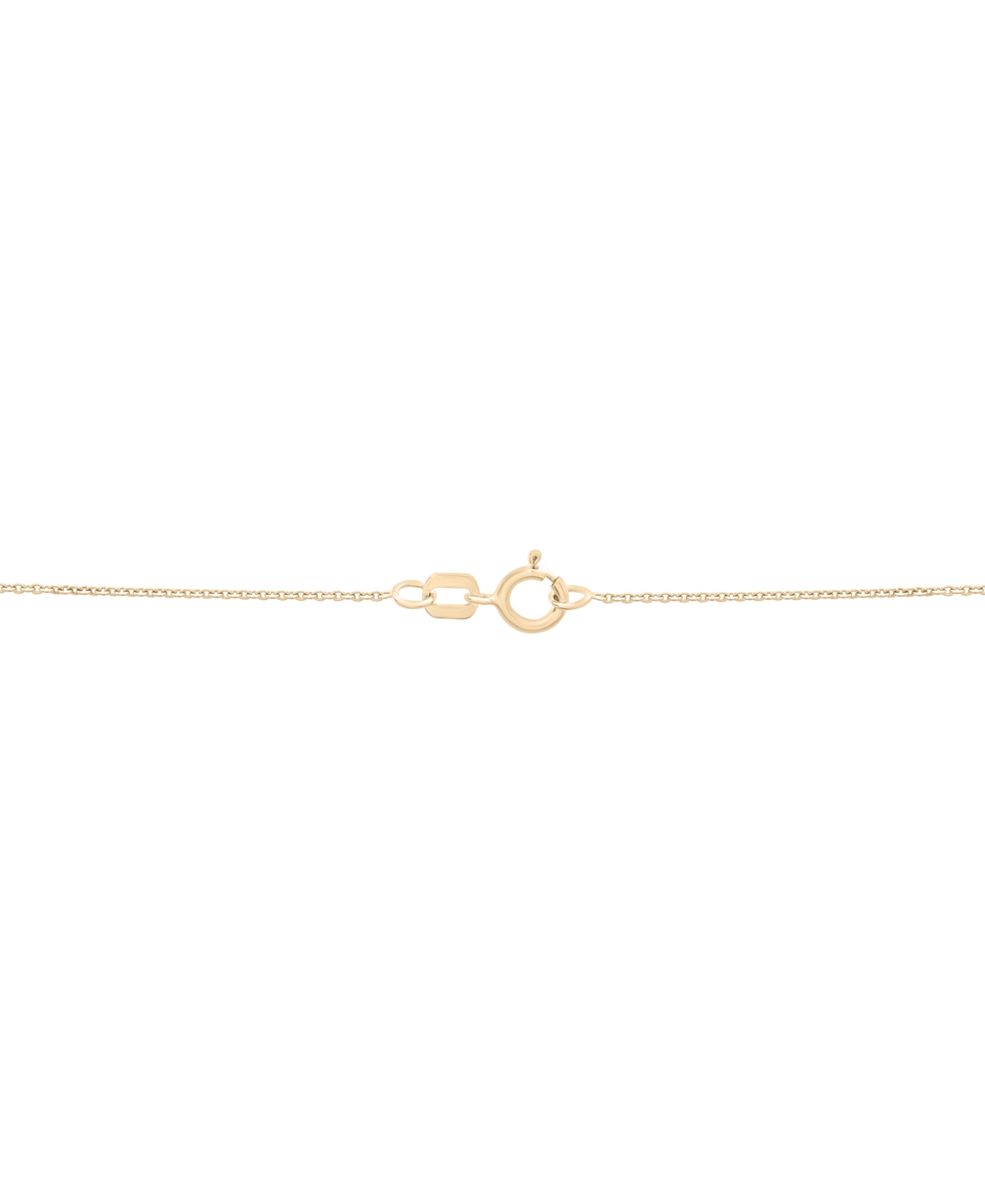 Wrapped Dog Mama Design Diamond Necklace (1/5 Ct. T.w.) In 10k Yellow Gold In Gold